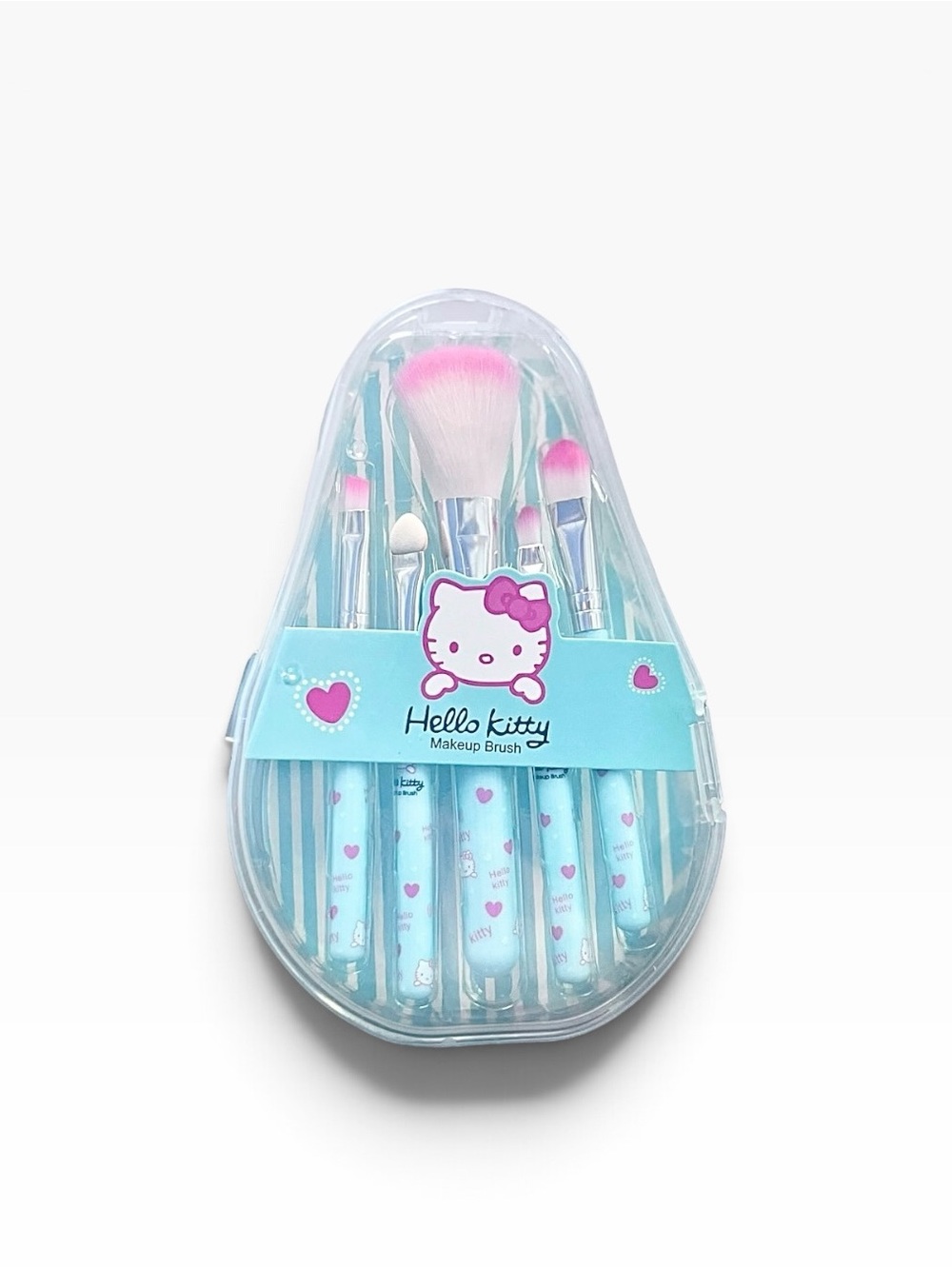 Hello Kitty 5-Piece Makeup Brush Set with Case